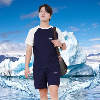 Bộ Đồ Nam GOZIN SHOP Cổ Tròn Tay Ngắn, Bộ Thể Thao Nam Chất Liệu Poly Coolmax Thấm Hút Mồ Hôi -JA 10