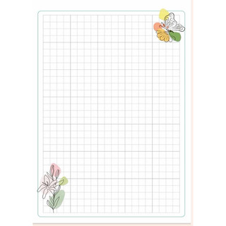 Giấy chuyên dụng Luyện chữ đẹp A4 set 50 tờ rời nhiều ô li