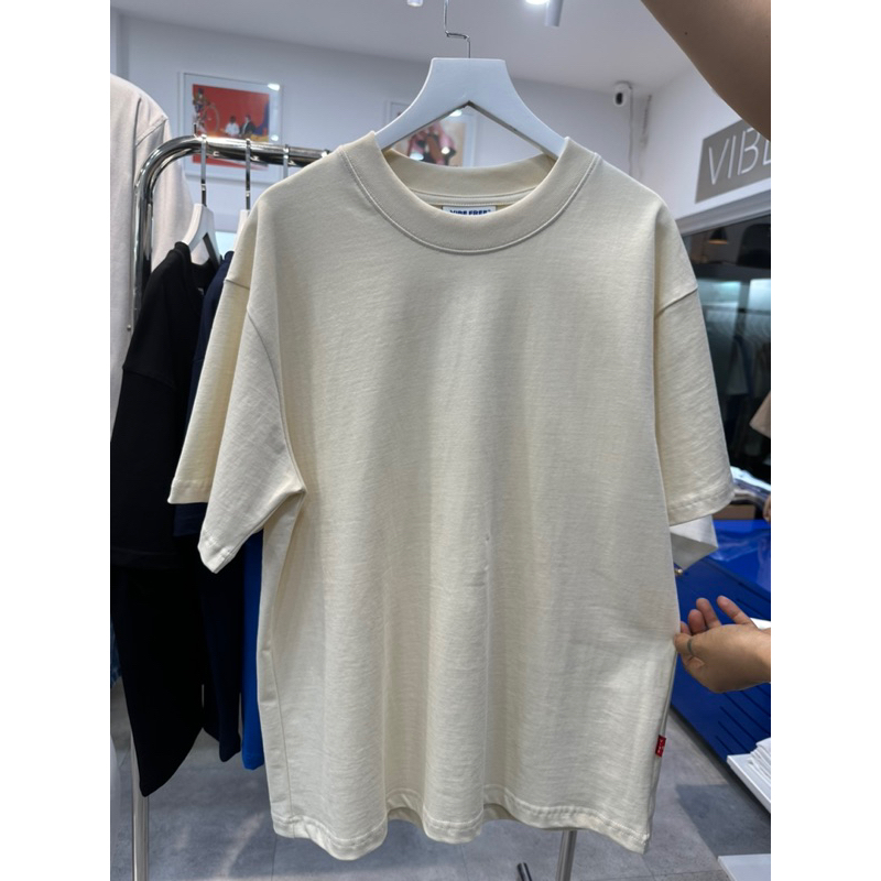 Áo Thun boxy dáng ngắn VIBE FREE cotton 100% form oversize | BigBuy360 - bigbuy360.vn