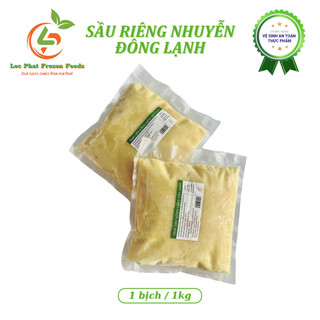 Sầu riêng đông lạnh 1kg | Cơm sầu riêng cấp đông | Loc Phat Frozen Fruits