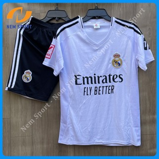 Áo Đá Bóng CLB Real Marid Màu Trắng Sân Nhà Mùa Giải 24/25