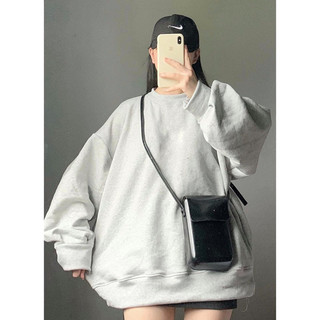 Áo Sweater Nỉ Trơn Nhiều Màu Phong Cách Hàn Quốc