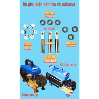 Bộ phốt nước, phốt nhớt,lupe , piston máy rửa xe st 290 _ oshima 1100a.