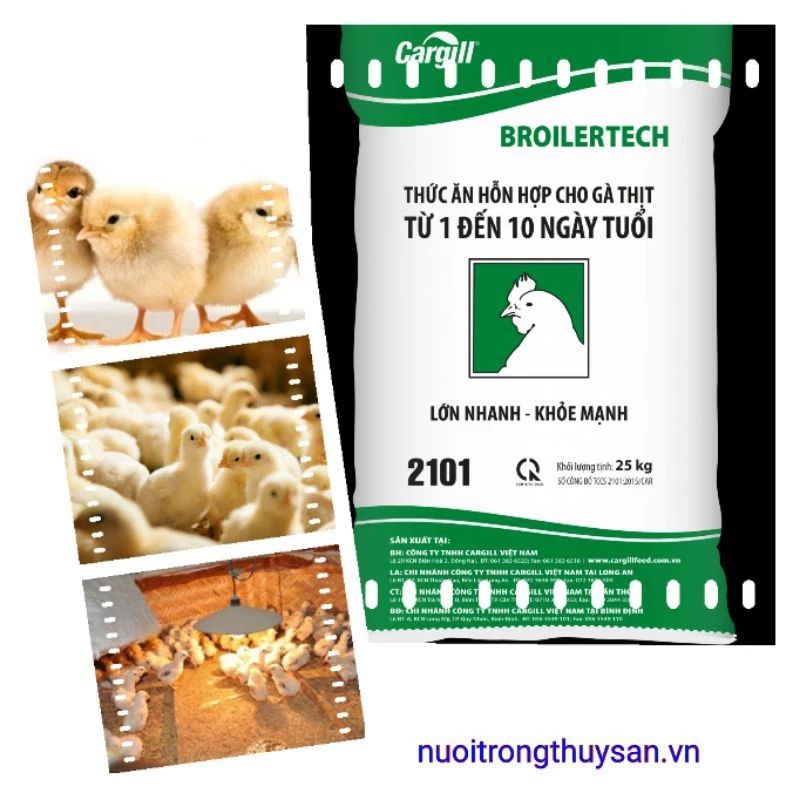 cám gà Cargill cho gà, chim và làm mồi câu cá| 1kg