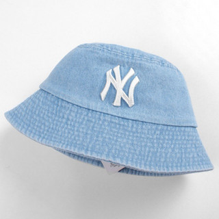 Mũ Buckets Meowist Unisex chất liệu vải jeans wash logo NY,nón buckets Meowist