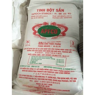 Tinh bột sắn nguyên chất
