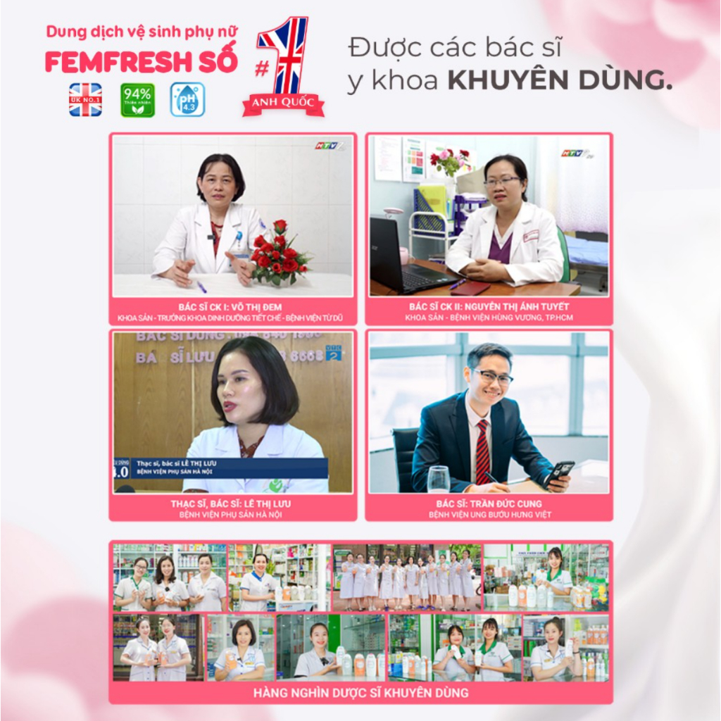 (Có tem, nhãn phụ) Xịt thơm mát khử mùi vùng kín Femfresh