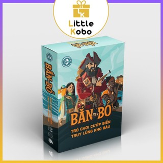 Boardgame bắn hay bỏ trò chơi cướp biển hải tặc truy tìm kho báu 102 thẻ bài đồ chơi trí tuệ tư duy