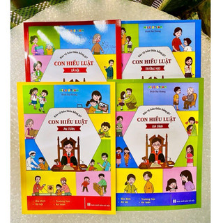 Sách - Combo Dạy con hiểu luật