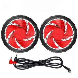 Bộ 2 Quạt Rời Áo Điều Hòa Nhật Bản Cao Cấp không chổi than 18V Siêu mạnh,Tiếng ồn thấp Chống nước