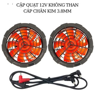 Quạt Rời Gắn Áo Điều Hoà 12V 9 cánh ĐC Không Chổi Than Chống Nước