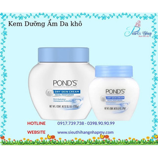 (Bill Mỹ) Kem dưỡng ẩm Pond's dry 286g.