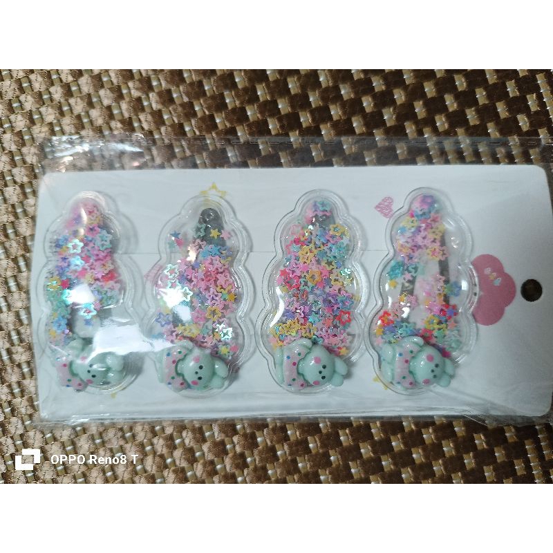 Sét 4 kẹp tóc siêu xinh