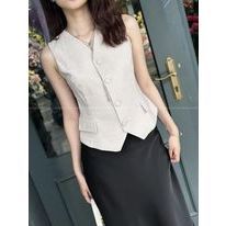 Chân váy lụa dài dáng A nhẹ