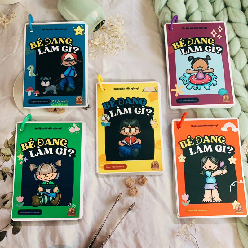 [Yêu thích]Học liệu bé đang làm gì Autismshop