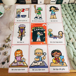 [Yêu thích]Học liệu bé đang làm gì Autismshop