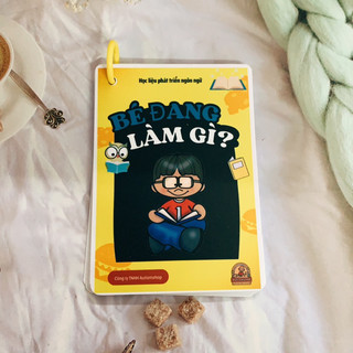 [Yêu thích]Học liệu bé đang làm gì Autismshop