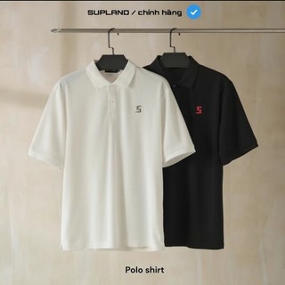 Áo Polo SUPLAND Basic họa tiết logo thêu