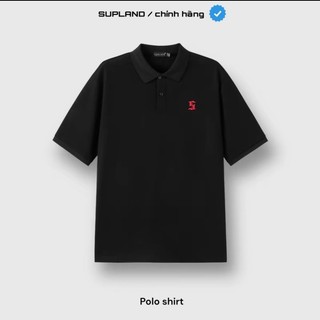 Áo Polo SUPLAND Basic họa tiết logo thêu
