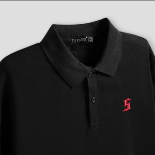 Áo Polo SUPLAND Basic họa tiết logo thêu
