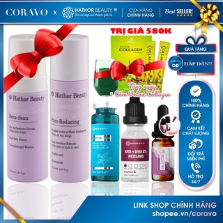 [ƯU ĐÃI KHỦNG] Bộ chăm sóc da MỤN TẠI NHÀ Masterfay Hathor Beauty (Kim Thiên Hoa) - Coravo