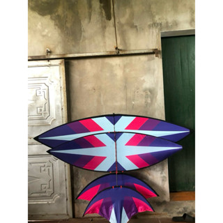 Diều sáo Full cacbon 1m7 và 2m mẫu xương cá tim