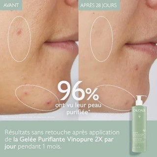 Sữa rửa mặt Caudalie VINOPURE 385ml