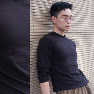 Emwi studios | BOBBY TOP Áo thun rả thân đạp viền