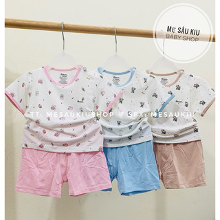 Bộ cộc tay sợi tre Avaler cho bé trai bé gái