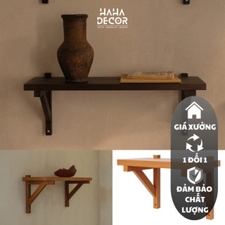  Kệ gỗ gắn tường bằng eke kệ gỗ thông mỹ nguyên khối nhiều kích thước KGTT22 