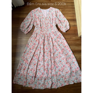 Thanh lý pass đầm hoa Erosia size M