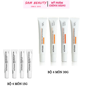 Bộ kem nám chuyên sâu karmel aithan melasma and whitening loại 15g và 30g giúp loại bỏ sắc tố gây sạm nám