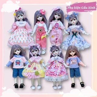 Quần áo đầm cho búp bê 30cm 1/6 - không kèm búp bê