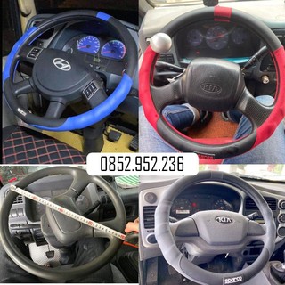 Bọc vô lăng xe tải, bao tay lái Xe ô tô trên 16 chỗ size 40cm, 42cm, 45cm 47cm - Bọc cao cấp cực êm, bám tay lái