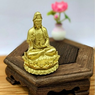 Tượng mini resin mẹ quan âm - phật a di đà