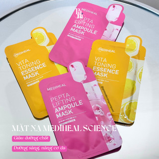 Mặt Nạ MEDIHEAL Mask Science - Dưỡng Sáng Da, Ngừa Lão Hóa Cao Cấp