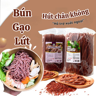 Bún Gạo Lứt Đỏ Giảm Cân Hữu Cơ Thơm Ngon 100% Rau Củ Dành Cho Người Ăn Kiêng Tập Gym yoga Mẹ Bầu