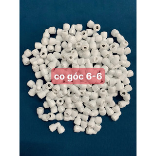 Co vuông cút dùng cho máy lọc nước cút góc 2 đầu dây phi 6-6 nối nhanh