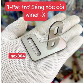 Pát gắn trợ sáng hốc kèn winner x chất liệu inox 304
