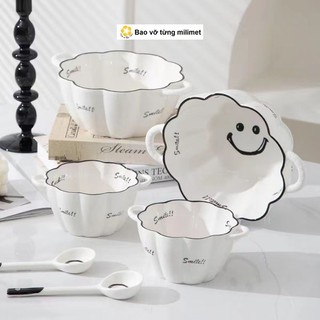 Bát sứ có tai, bát sứ có tay cầm, bát sứ có quai, bát sứ 2 tai, bát soup