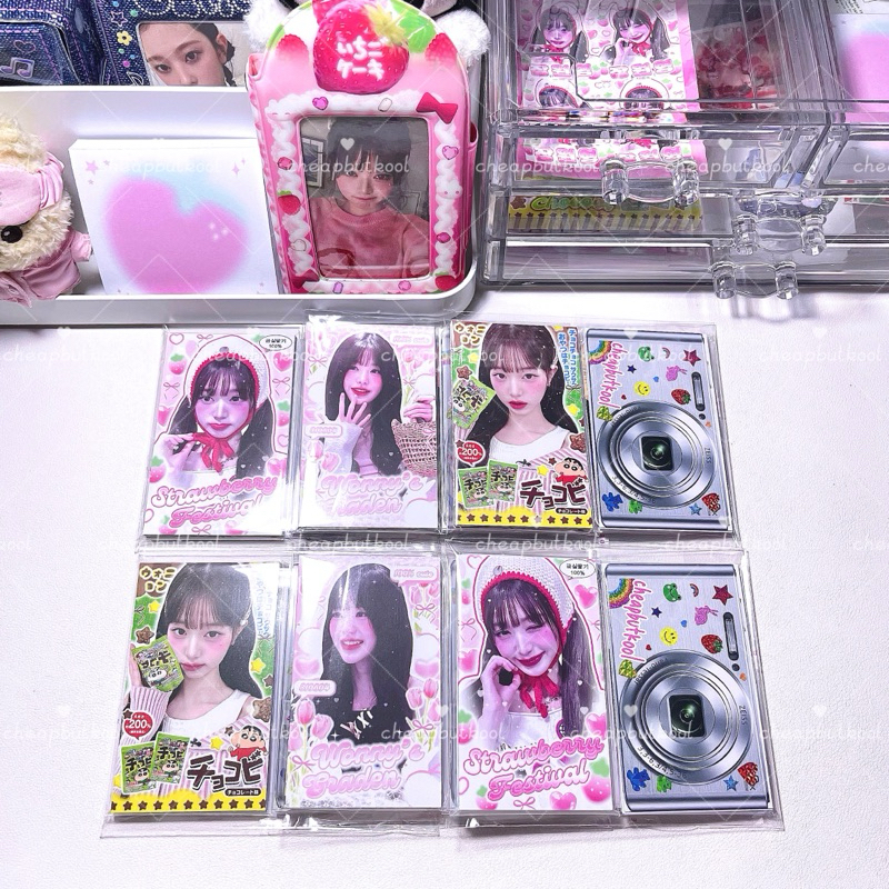 ( ĐỌC KỸ MÔ TẢ❗️) BOX MIX WONYOUNG CARD DES IVE - UNOFF / SOFT.ERA