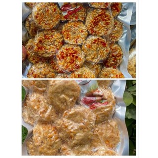 🍘cơm cháy viên mini siêu chà bông / 🍘cơm cháy viên mini sốt mắm thái - túi 500g