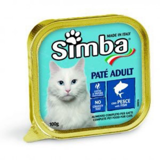 Pate Lon Simba cho mèo nhập khẩu Ý 100g