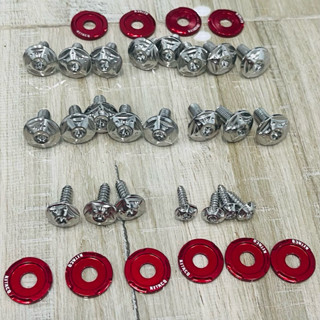 Combo full ốc SALAYA gắn DÀN ÁO các xe máy tặng 5 lông đền đỏ kitaco ( ấn vào chọn xe )