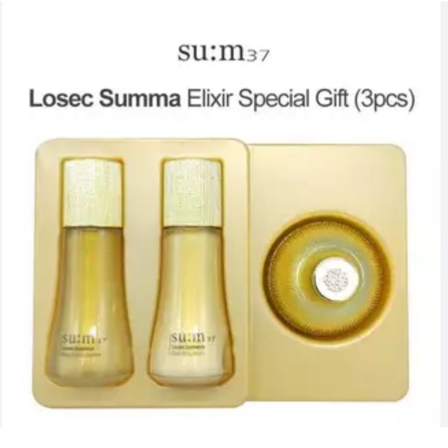 BỘ SUM37 LOSEC SUMMA  ELIXIR 3 MÓN MINI (HÀNG CÔNG TY TEM NHÃN ĐẦY ĐỦ)_EBISU COMECTIS