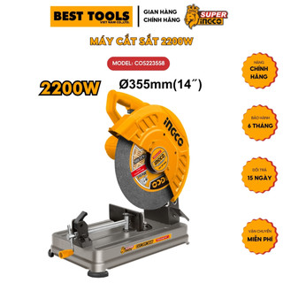 Máy cắt sắt 2200w ingco cos223558