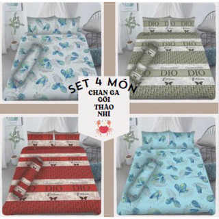 Giảm mạnh Bộ Ga Drap Giường Thun Lạnh chon mau qua chat