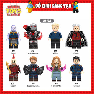 Xếp hình Minifigure Marvel Siêu anh hùng Avengers : Cuộc Chiến Vô Cực - Đồ Chơi Lắp Ghép Sáng Tạo - XINH X0193