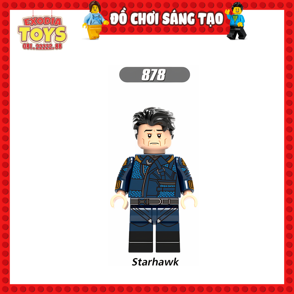 Xếp hình Minifigure Marvel Siêu anh hùng Avengers : Cuộc Chiến Vô Cực - Đồ Chơi Lắp Ghép Sáng Tạo - XINH X0193