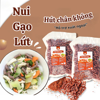 Nui Gạo Lứt Đỏ Giảm Cân Hữu Cơ Thơm Ngon 100% Rau Củ Dành Cho Người Ăn Kiêng Tập Gym yoga Mẹ Bầu Túi 1kg
